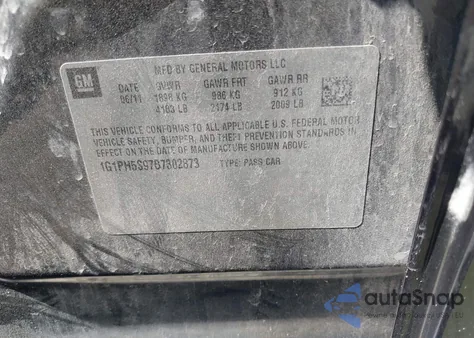 2011 Chevrolet Cruze Ltz from USA, damaged, VIN 1G1PH5S97B7302873